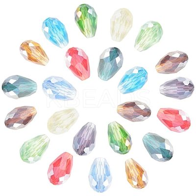 AB-Color Plated Glass Beads EGLA-NB0001-08-1