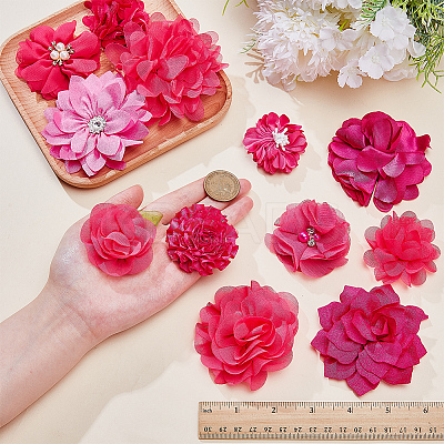 12Pcs Polyester Decorations FIND-WH0816-042C-1