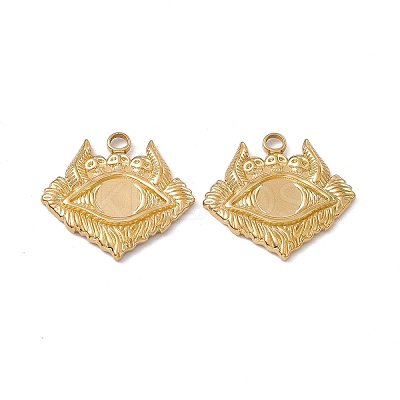 Ion Plating(IP) 304 Stainless Steel Pendants STAS-B031-24G-1