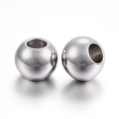 Tarnish Resistant 201 Stainless Steel Beads STAS-E113-20P-1