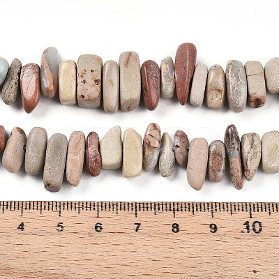 Natural Aqua Terra Jasper Beads Strands G-T140-64-1