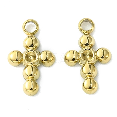 304 Stainless Steel Pendant Rhinestone Settings STAS-L269-068G-1