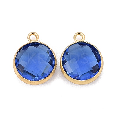 Glass Charms KK-C228-02G-M1-1