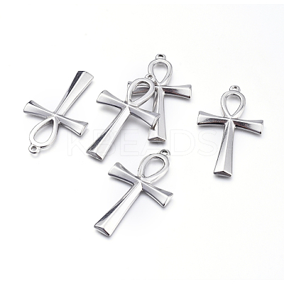 Tarnish Resistant Easter 304 Stainless Steel Pendants STAS-F240-08P-1