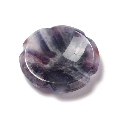 Natural Amethyst Worry Stones G-E586-01J-1