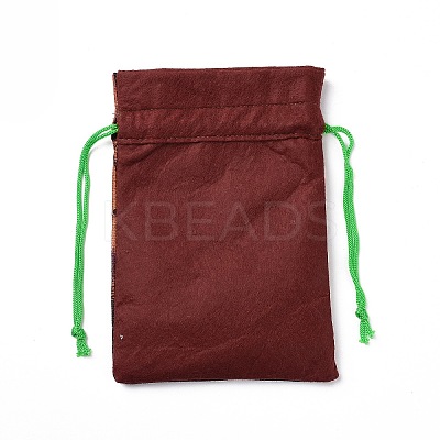 Halloween Cotton Cloth Storage Pouches ABAG-A005-01B-1