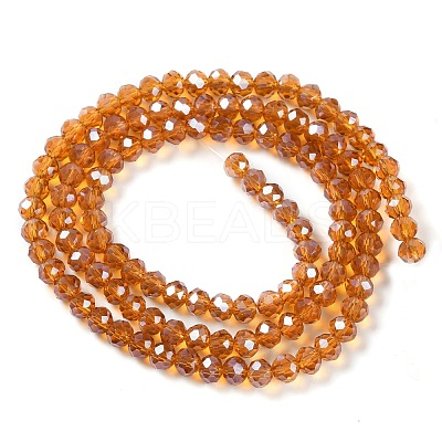 Electroplate Glass Beads Strands LS-EGLA-A034-T2mm-A19-1