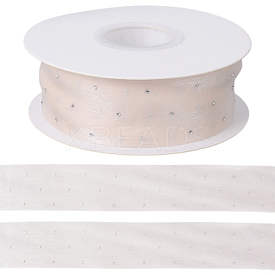 Rayon Rhinestones Ribbon OCOR-WH20050-012B-02-1