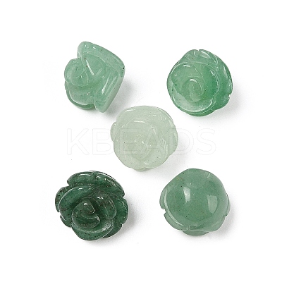 Natural Green Aventurine Beads G-O156-C-25-1