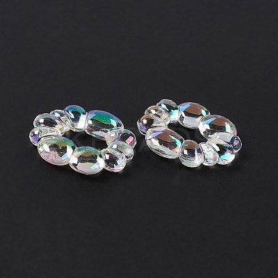 Transparent Acrylic Linking Rings X-OACR-E004-23-1