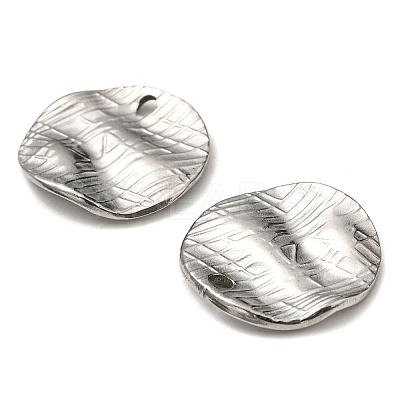 Non-Tarnish 304 Stainless Steel Pendants STAS-F296-04P-1