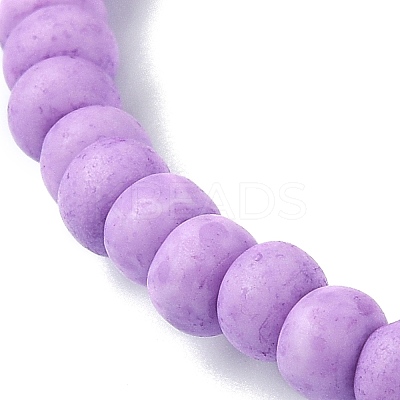 6Pcs 6 Color Glass Seed Beaded Stretch Bracelets Set BJEW-JB09509-1