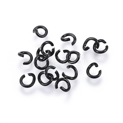 Ion Plating(IP) 304 Stainless Steel Open Jump Rings STAS-E426-74B-1
