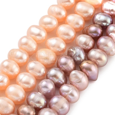 Natural Cultured Freshwater Pearl Beads Strands PEAR-C003-12C-1
