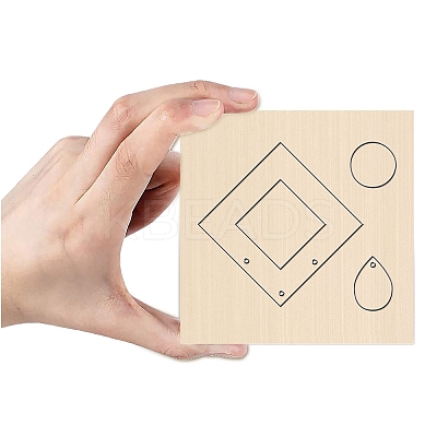Wood Cutting Dies DIY-WH0169-84-1