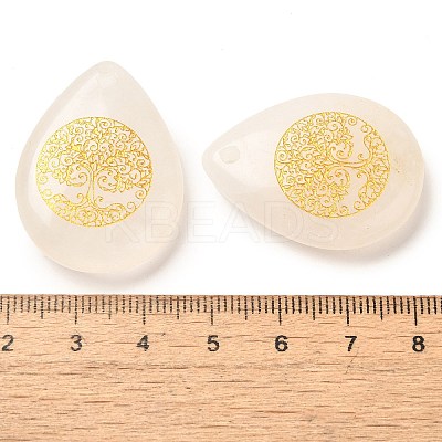 Natural Quartz Crystal Drop Pendants G-C158-01C-1