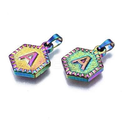 Ion Plating(IP) 304 Stainless Steel Pendants STAS-S119-008-02-1
