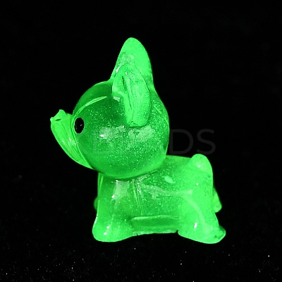 Luminous Resin Dog Display Decorations RESI-CJC0012-30E-1
