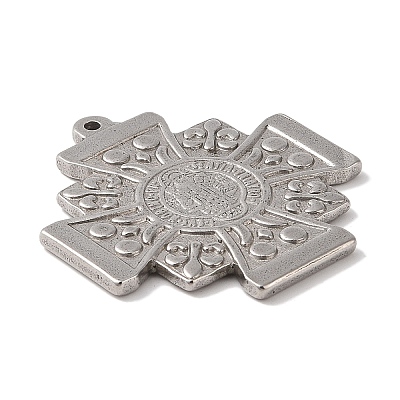 Non-Tarnish 304 Stainless Steel Pendants STAS-Z058-04P-03-1