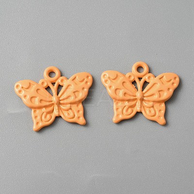 Baking Paint Alloy Pendants FIND-TAC0011-82G-1