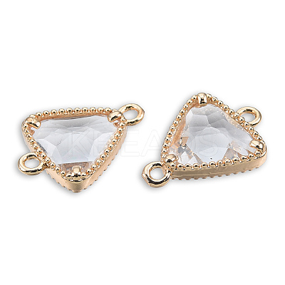 Transparent K9 Glass Connector Charms LS-GLAA-N038-60-F13-1