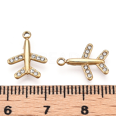 304 Stainless Steel Charms STAS-T064-27G-1