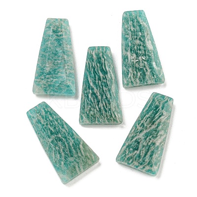 Natural Amazonite Pendants G-G123-02C-1