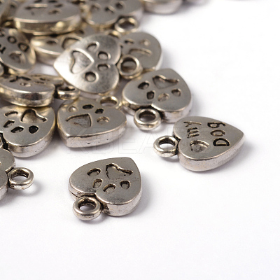 Tibetan Style Alloy Charms Pendants LS-TIBEP-A123278-AS-LF-1