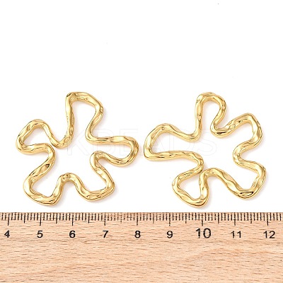 304 Stainless Steel Hollow Pendants STAS-A133-07G-1