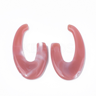 Acrylic Beads OACR-T008-04D-1