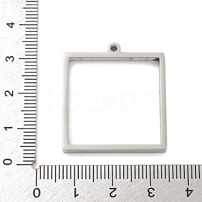 Non-Tarnish 304 Stainless Steel Laser Cut Pendants STAS-U009-01A-P-1