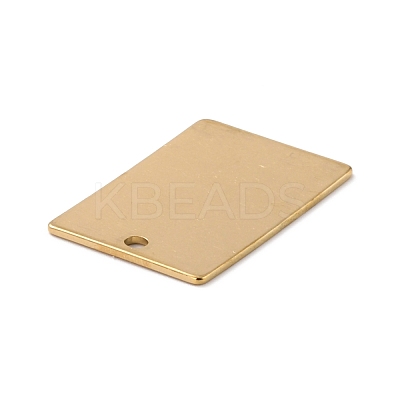 Ion Plating(IP) 201 Stainless Steel Pendant STAS-Z038-01G-C-1