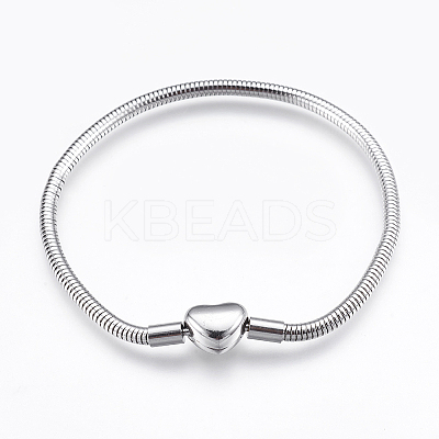 Tarnish Resistant 304 Stainless Steel European Style Chains Bracelet Making LS-STAS-E428-10A-P-1