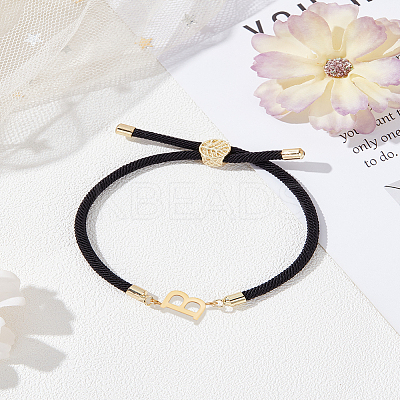 1Pc Adjustable Nylon Cord Slider Bracelets for Women BJEW-LP0001-32B-01-1