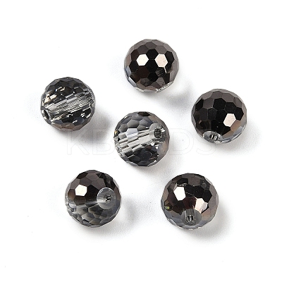 Transparent Electroplate Glass Beads EGLA-N002-31-G05-1