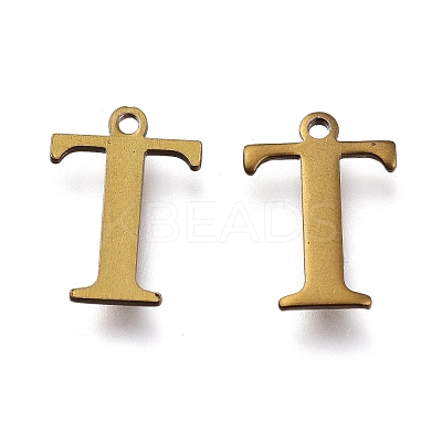 PVD Vacuum Plating  304 Stainless Steel Charms STAS-H112-T-AB-1
