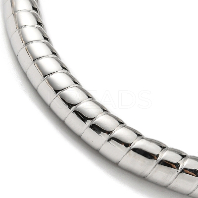 Non-Tarnish 304 Stainless Steel Grooved Bangles BJEW-G686-04P-1