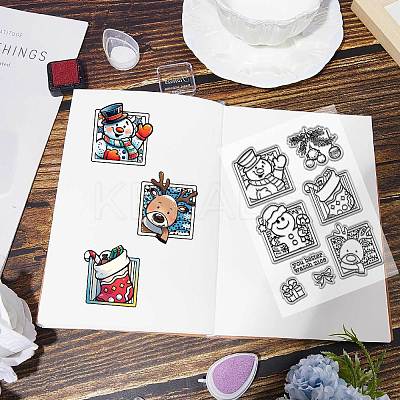 Plastic Stamps DIY-WH20018-0219-1
