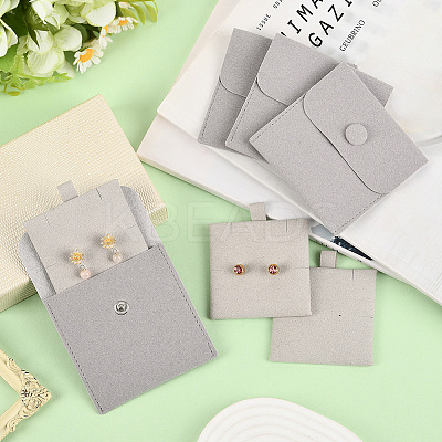 20Pcs Microfiber Jewelry Pouches ABAG-SP0001-48D-1