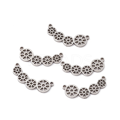 Non-Tarnish 201 Stainless Steel Connector Charms LS-STAS-G293-01P-1