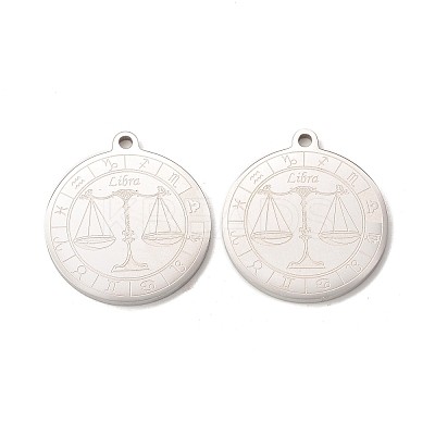 Non-Tarnish 304 Stainless Steel Pendants STAS-A074-03I-P-1