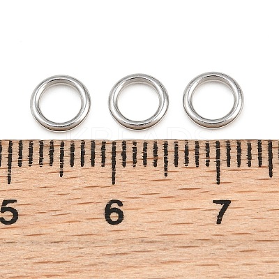 304 Stainless Steel Closed Jump Rings STAS-G393-06P-06-1