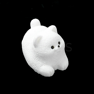 Resin Dog Figurines Ornament DJEW-E014-02C-1