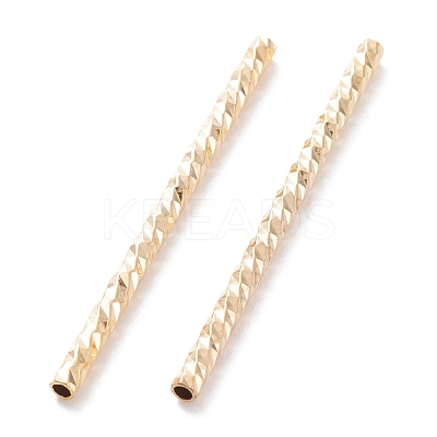 Brass Tube Beads KK-Y003-77C-G-1