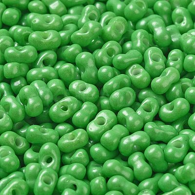 Baking Paint Glass Seed Beads SEED-K009-01A-15-1