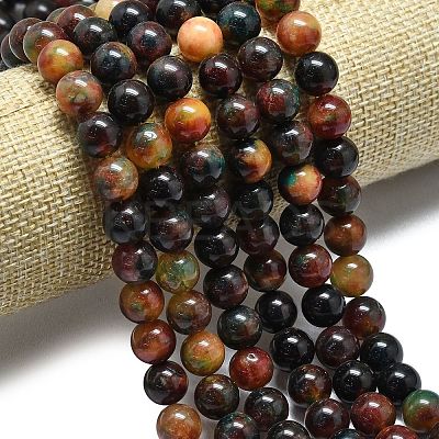 Natural Malaysia Jade Beads Strands G-L645-A01-10mm-04-1