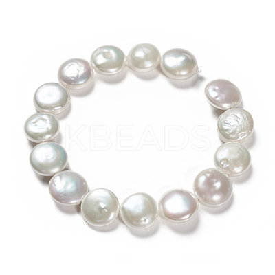 Natural Baroque Pearl Keshi Pearl Beads Strands PEAR-S012-27A-1
