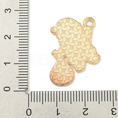 Christmas Theme Alloy Enamel Pendants ENAM-I060-01B-1