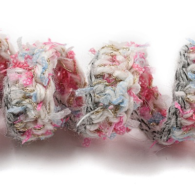 Polyester Crochet Lace Trim OCOR-Q058-21-1