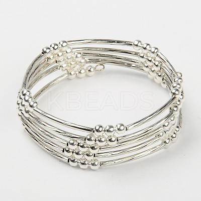 Memory Wire Bracelets BJEW-JB00251-1